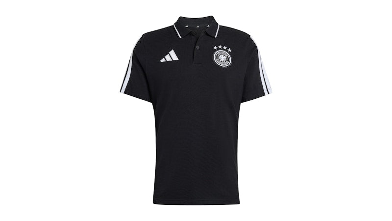adidas Germany DNA Polo Shirt Black