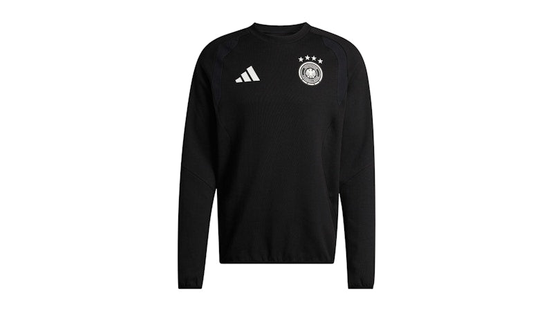 adidas Germany Tiro Travel Crew Sweatshirt Black