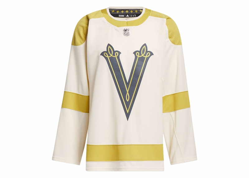 adidas Golden Knights Winter Classic Jersey Beige