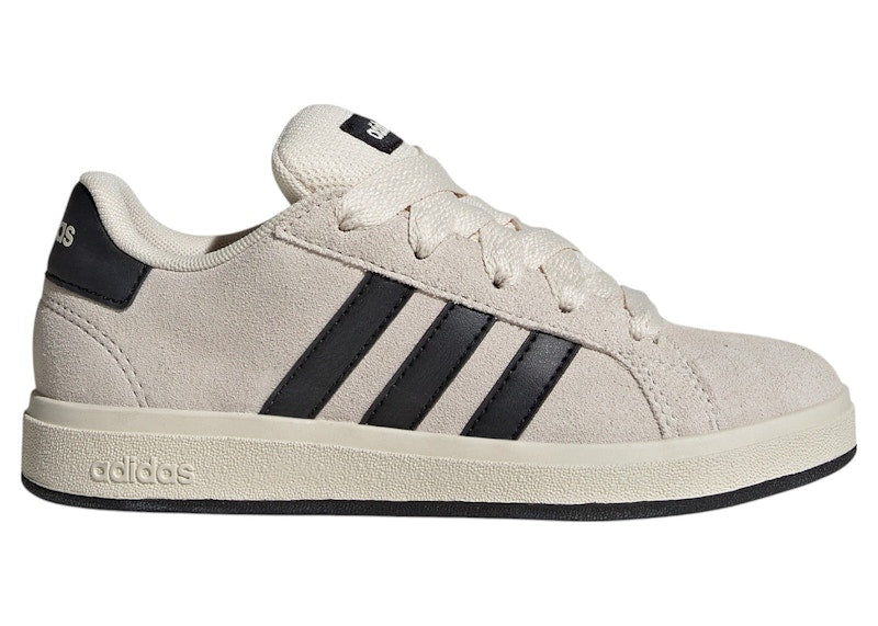 adidas Grand Court 00s Wonder White Core Black Cloud White (GS)