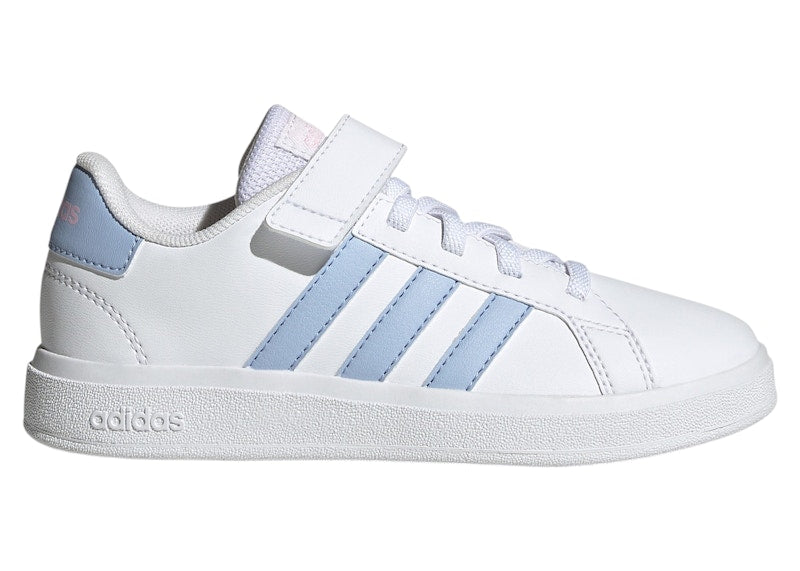 adidas Grand Court 2.0 Cloud White Blue Dawn Clear Pink (GS)