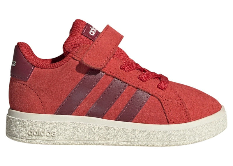 adidas Grand Court 2.0 Collegiate Red Collegiate Burgundy Off White (TD)