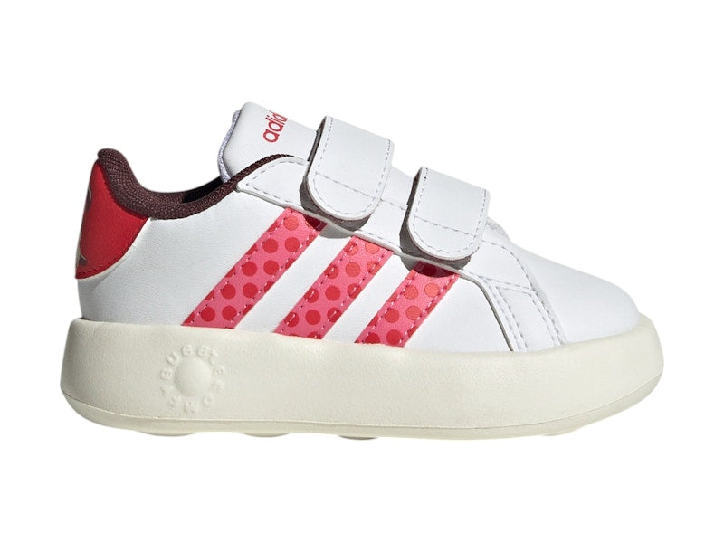 adidas Grand Court 2.0 Disney Minnie Cloud White Pink Fusion Pure Ruby (TD)