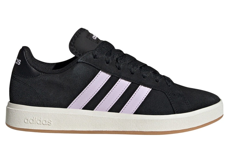 adidas Grand Court Base 00s Core Black Ice Lavender Off White (Women's)