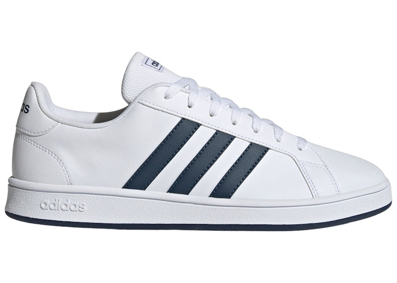 adidas Grand Court Base Cloud White Crew Navy