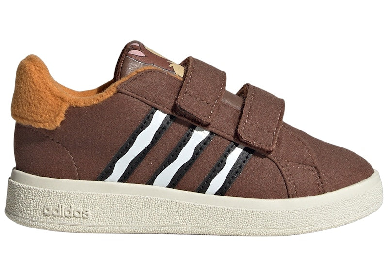 adidas Grand Court Disney Chipmunks Preloved Brown Core Black Off White (TD)