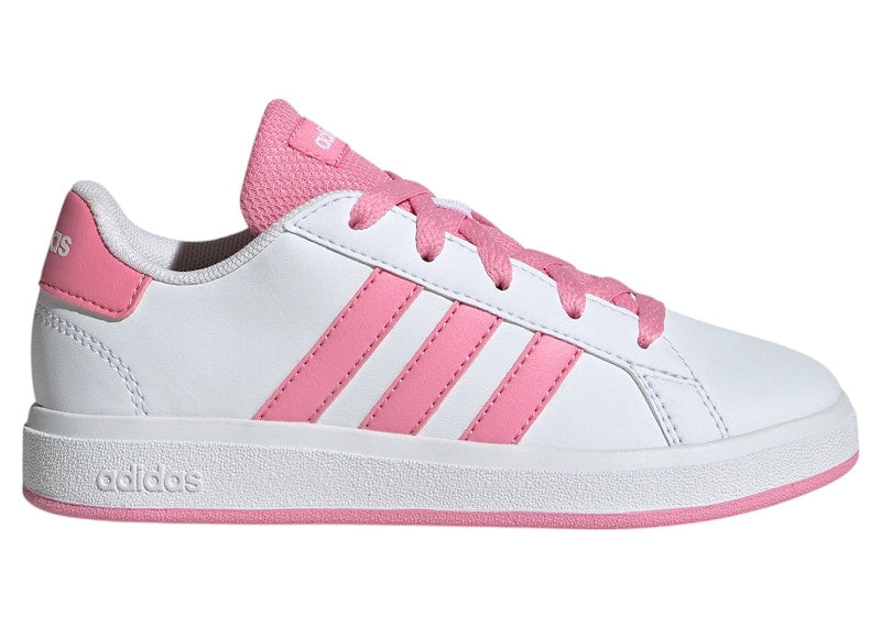 adidas Grand Court Lifestyle Cloud White Bliss Pink Core Black (GS)