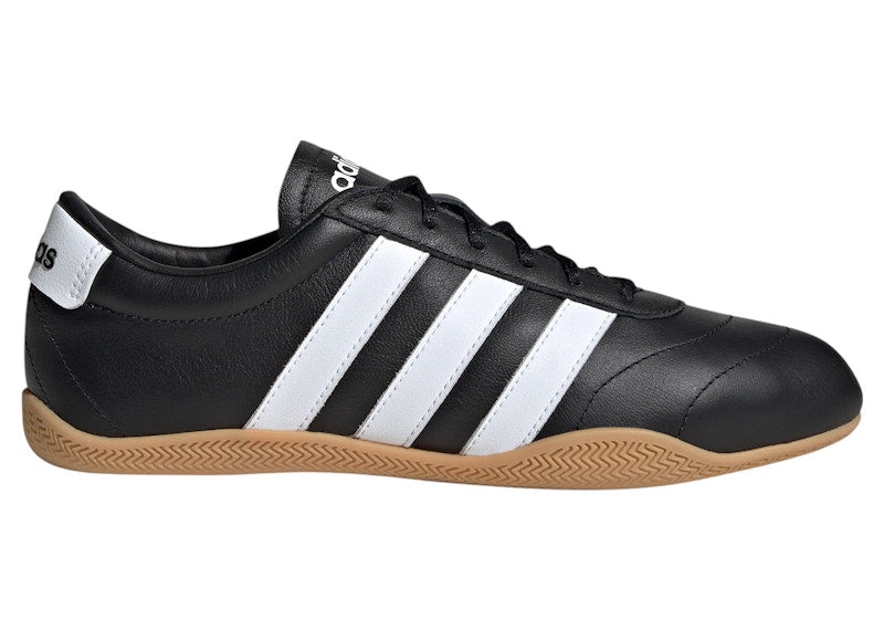adidas Grand Court Lo Core Black Cloud White Gum (Women's)