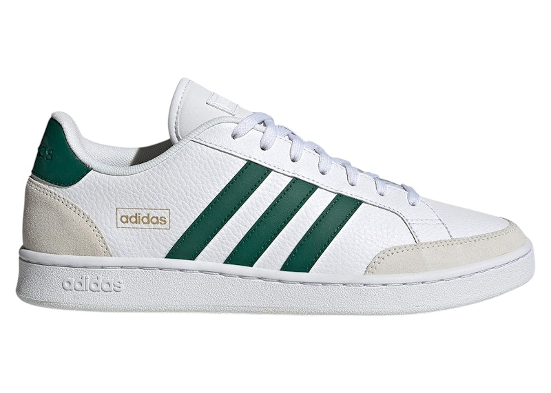 adidas Grand Court SE Cloud White Collegiate Green Orbit Grey