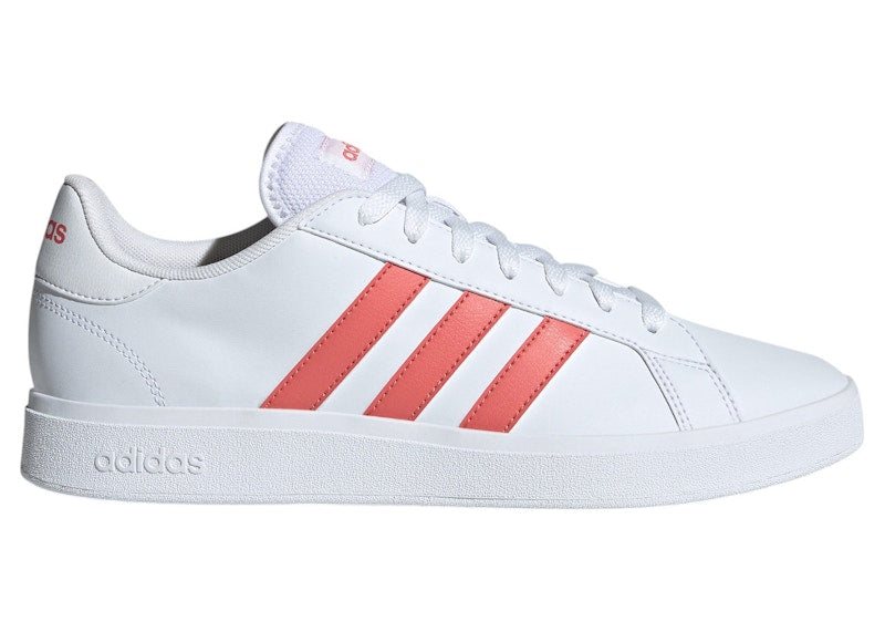 adidas Grand Court TD Cloud White Preloved Scarlet