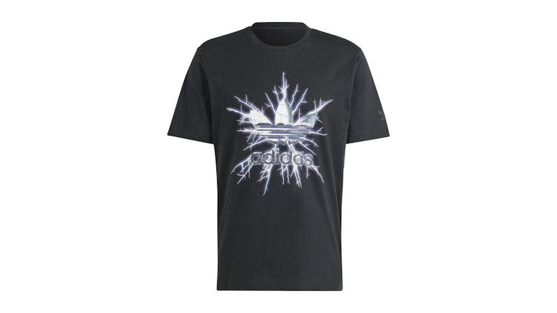 adidas Graphic Short Sleeve T-Shirt Black