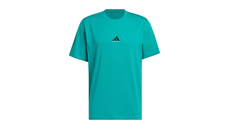 adidas Graphic T-Shirt Pure Teal Black