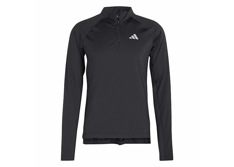 adidas Gym Training 1/4-Zip Long Sleeve Tee Black
