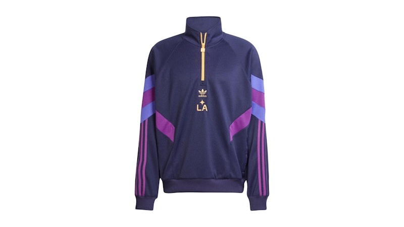 adidas Half-Zip Crew Sweatshirt Noble Ink