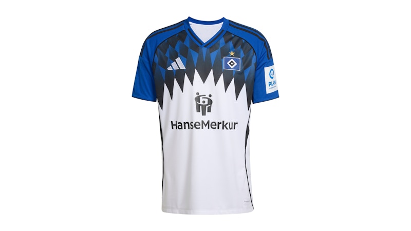 adidas Hamburger SV 25/26 Home Jersey White/Royal Blue