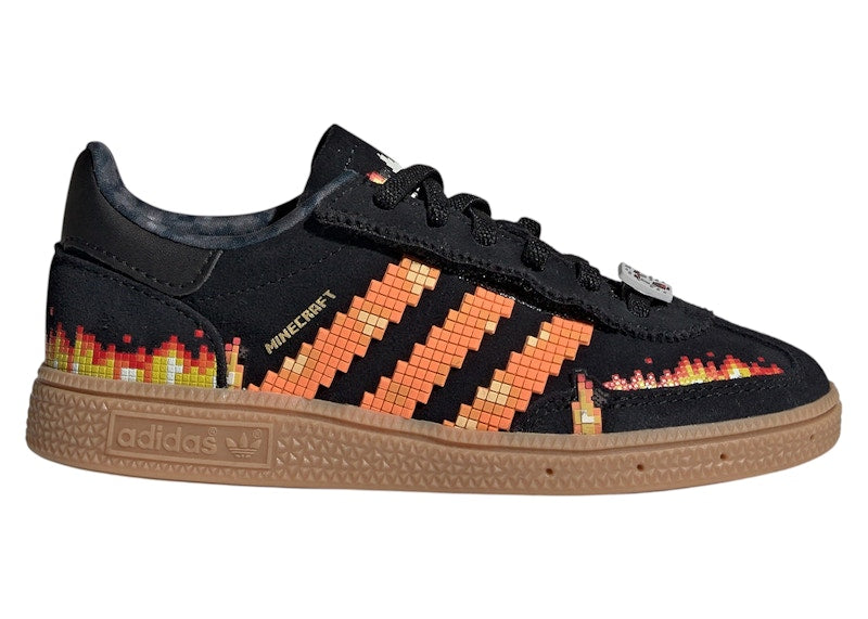 adidas Handball Spezial Comfort Closure Minecraft Black Pure Orange (PS)