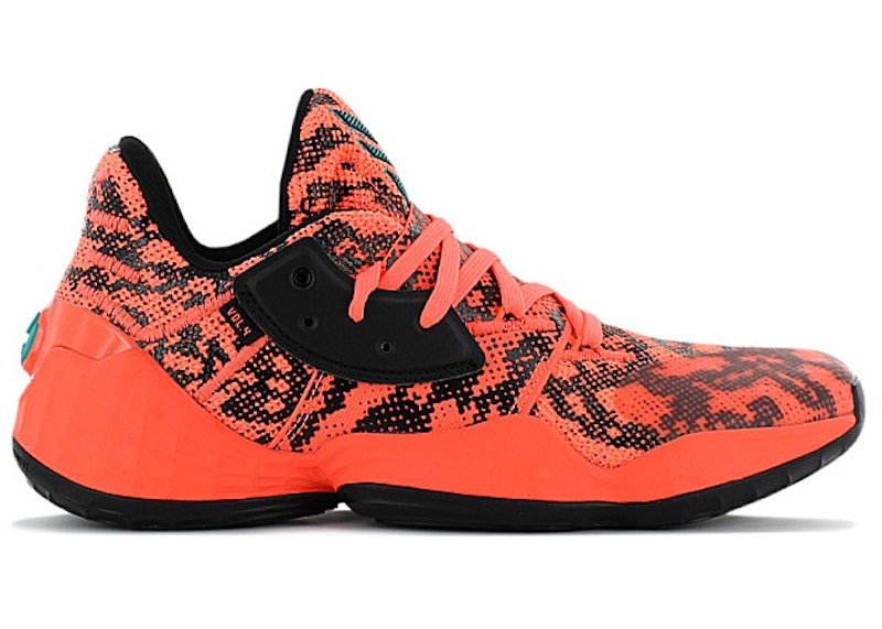 adidas Harden Vol. 4 Signal Coral