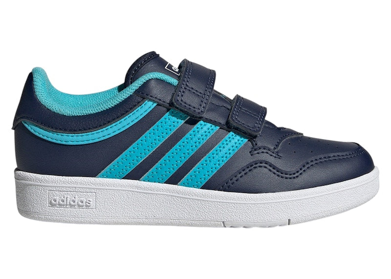 adidas Hoops 4.0 Night Indigo Lucid Cyan Cloud White (PS)