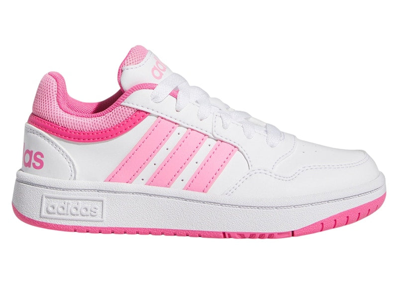 adidas Hoops Cloud White Bliss Pink Pulse Magenta (GS)