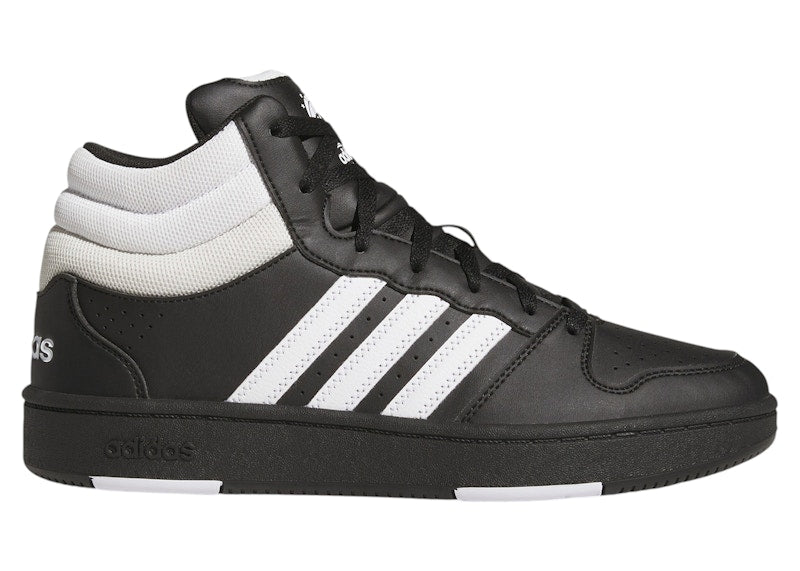 adidas Hoops Mid Classic Black White Orbit Grey