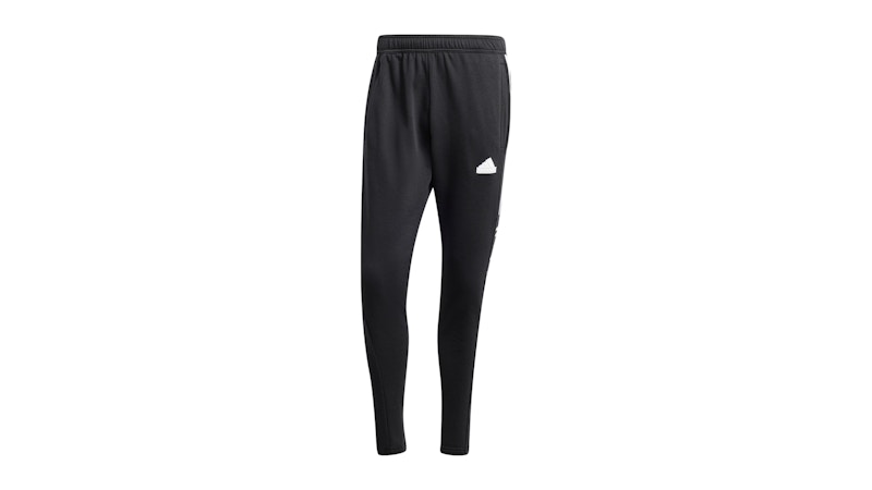 adidas House Of Tiro Fleece Joggers Black White