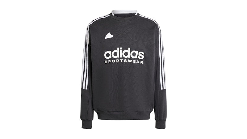 adidas House Of Tiro Fleece Sweatshirt Black White