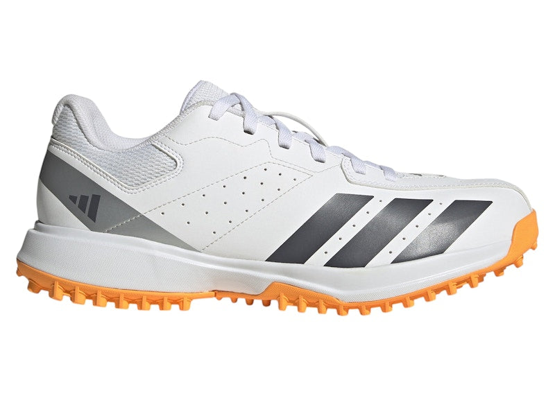 adidas Howzat Spikeless Cricket White Aurora Onix Tangerine