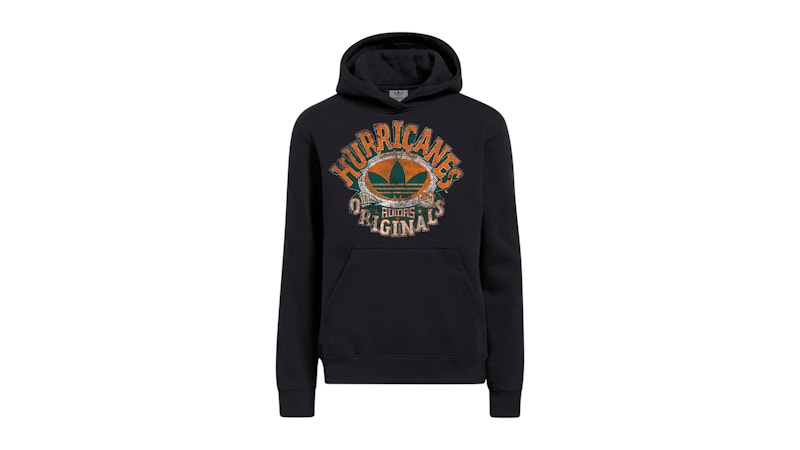 adidas Hurricanes Hoodie Miami Black Multi