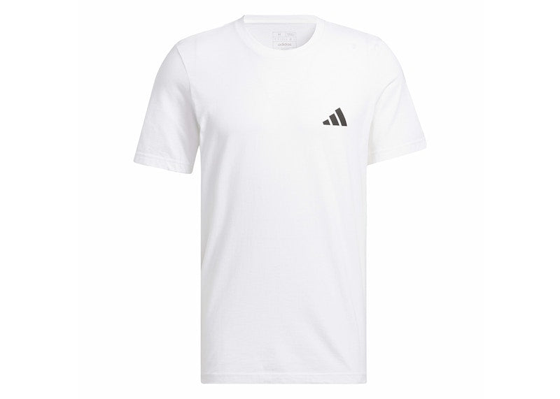 adidas India Cricket Traditional Graphic Tee White