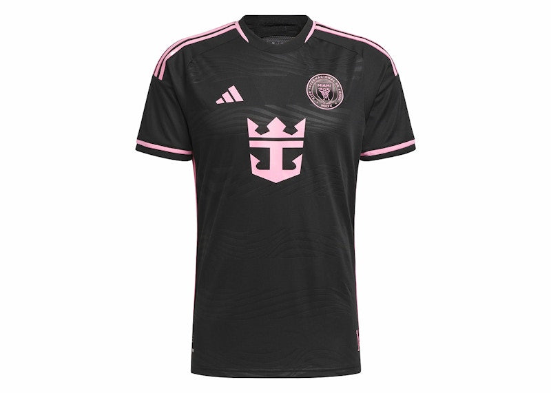 adidas Inter Miami CF 23/24 Messi Away Authentic Jersey Black