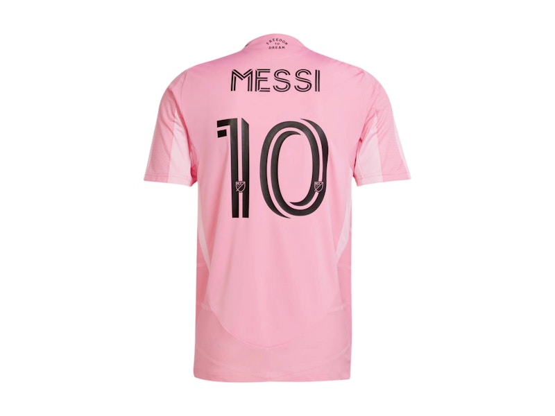 adidas Inter Miami CF 25/26 Messi Home Authentic Jersey Easy Pink