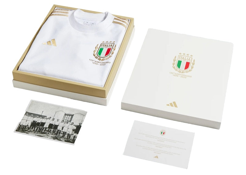 adidas Italy 125th Anniversary Kit White