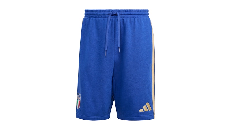 adidas Italy DNA Fleece Shorts Bold Blue