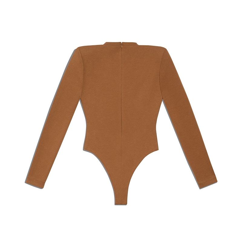 adidas Ivy Park 3-Stripes Bodysuit Wild Brown