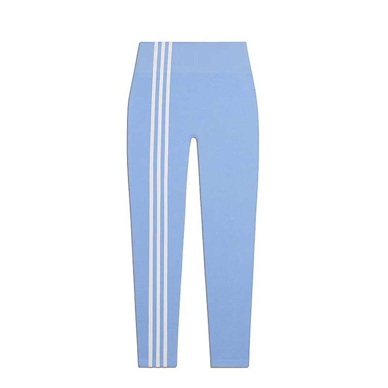 adidas Ivy Park 3-Stripes Terry Tights Light Blue