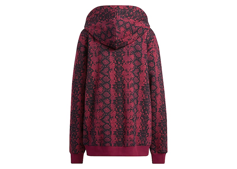 adidas Ivy Park Allover Print Hoodie (All Gender) Cherry Wood