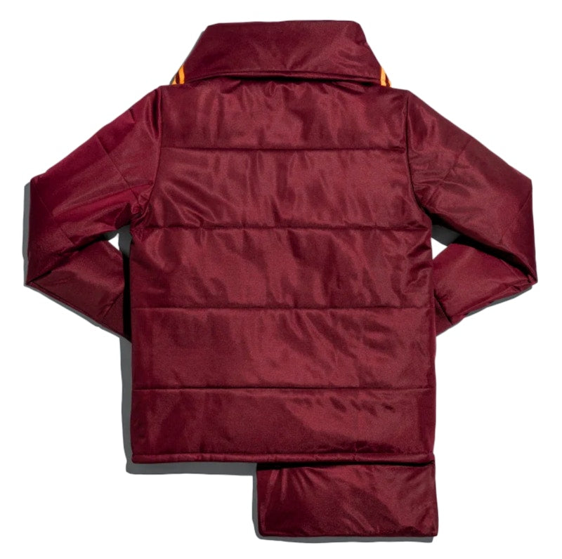 adidas Ivy Park Asymmetrical Jacket Maroon/Solar Orange