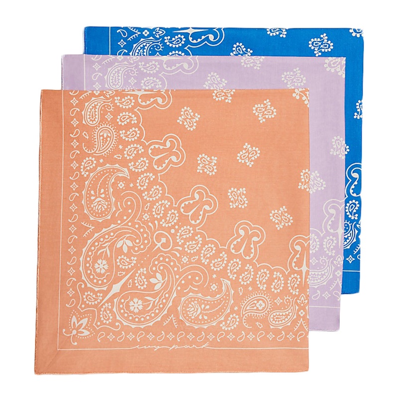 adidas Ivy Park Bandana (3 Pack) Ambient Blush/Purple Glow/Glory Blue
