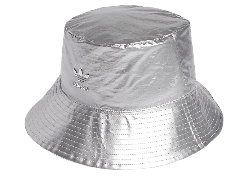 adidas Ivy Park Bucket Hat (Youth) Silver Metallic/Medium Dark Khaki