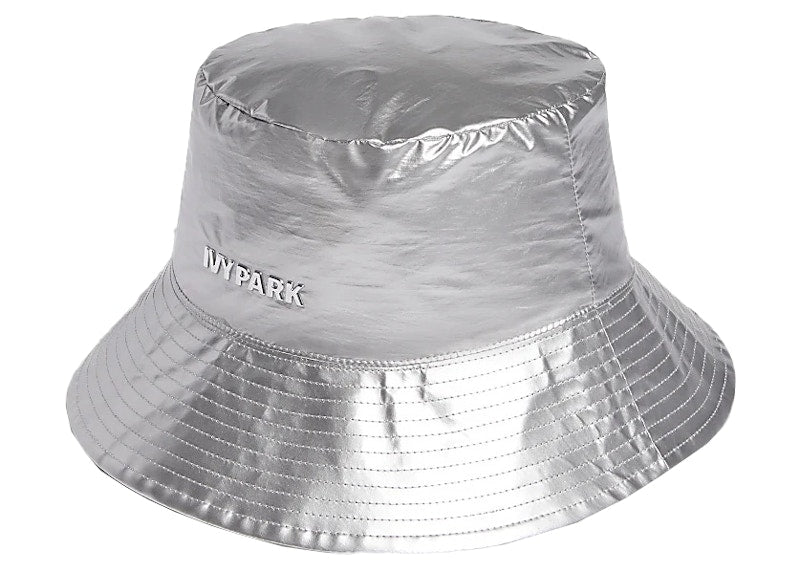 adidas Ivy Park Bucket Hat (Youth) Silver Metallic/Medium Dark Khaki