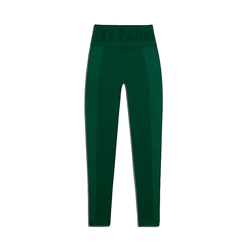 adidas Ivy Park Circular Knit 3-Stripes Tights Dark Green
