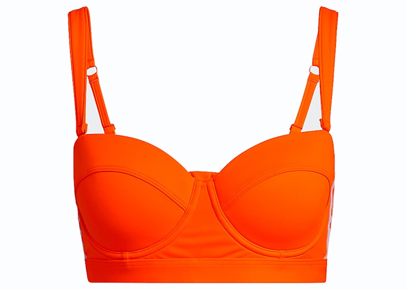 adidas Ivy Park Corset Bikini Top Solar Orange