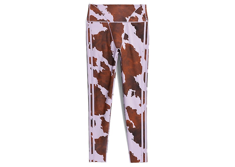 adidas Ivy Park Cow-Print Tights AOP Cow Hide/Purple Glow