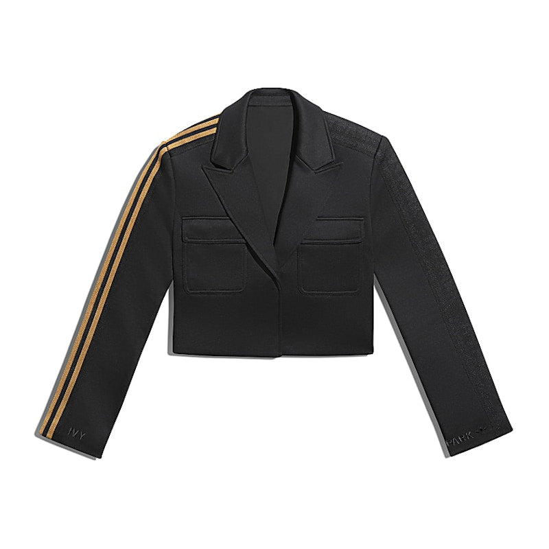 adidas Ivy Park Crop Suit Jacket Black/Mesa