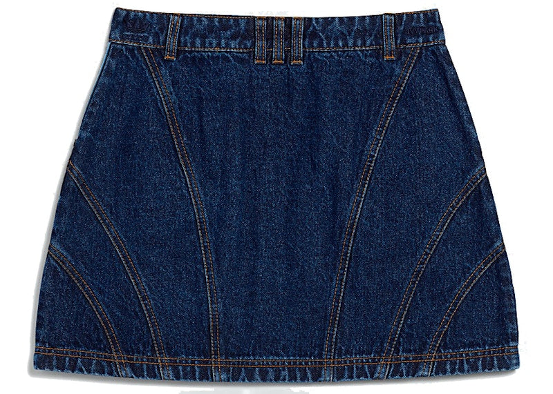 adidas Ivy Park Denim Skirt Dark Denim