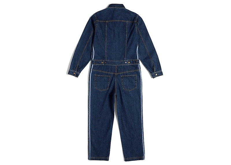 adidas Ivy Park Denim Snap Boiler Suit (All Gender) Dark Denim