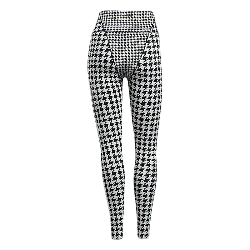 adidas Ivy Park Halls of Ivy 3-Stripes Seam Tights Clear Grey/Black