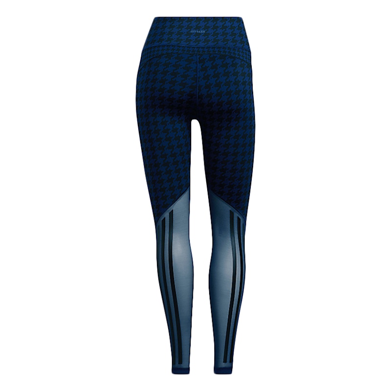 adidas Ivy Park Halls of Ivy Allover Print Sheer Tights Dark Blue/Black