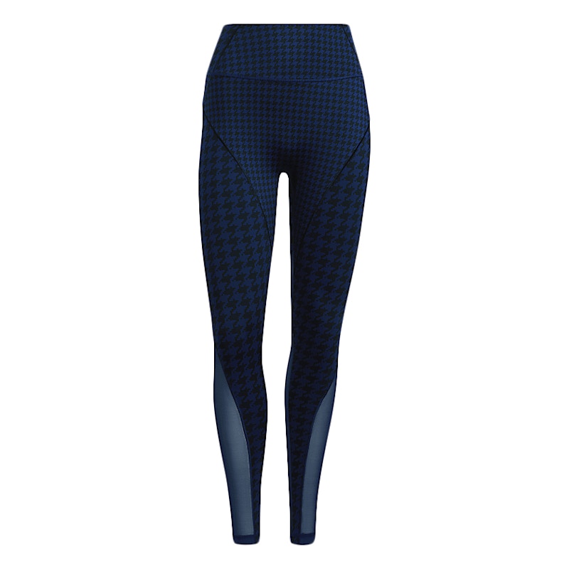 adidas Ivy Park Halls of Ivy Allover Print Sheer Tights Dark Blue/Black