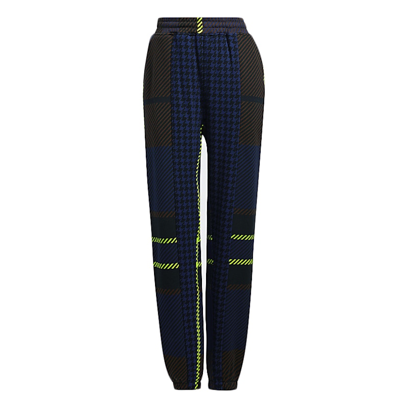 adidas Ivy Park Halls of Ivy Allover Print Sweat Pants (All Gender) Dark Blue/Brown/Black